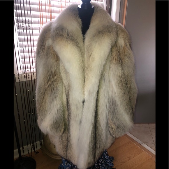 Chudiks Birmingham Jackets & Coats Chudiks Birmingham Fox Fur Coat